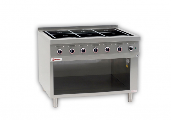 BERNER Standherd Induktion BI6SHF42